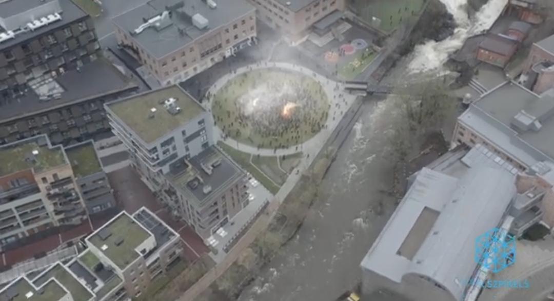 Large-Scale Crowd Simulation